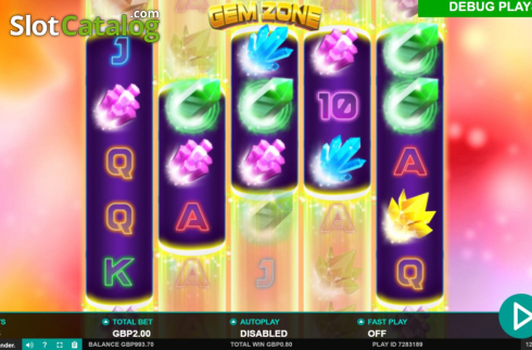 Скрин6. Gem Zone слот