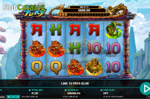 Скрин5. Balls of Fury слот