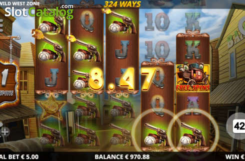 Скрин4. Wild West Zone слот