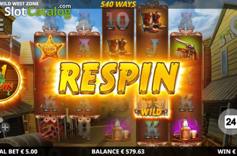 Скрин5. Wild West Zone слот