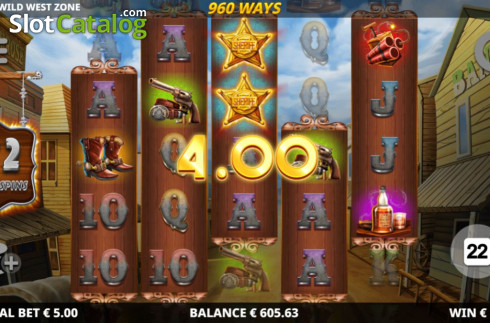 Скрин6. Wild West Zone слот