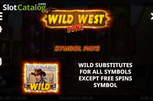 Скрин8. Wild West Zone слот