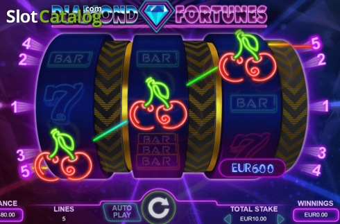 Скрин5. Diamond Fortunes слот