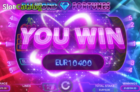 Скрин6. Diamond Fortunes слот