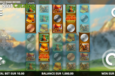 Скрин2. Silk Road Riches слот