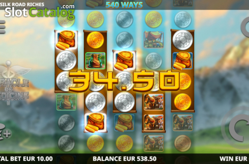 Скрин4. Silk Road Riches слот
