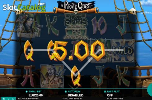 Скрин5. A Pirate Quest (Leander Games) слот