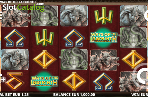 Скрин2. Ways of Labyrinth слот