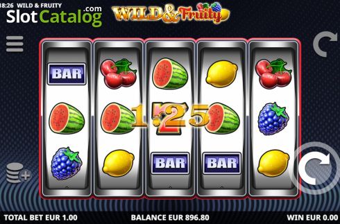 Скрин3. Wild and Fruity слот