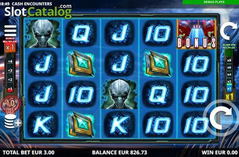 Скрин2. Cash Encounters слот