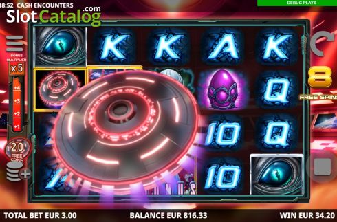 Скрин9. Cash Encounters слот