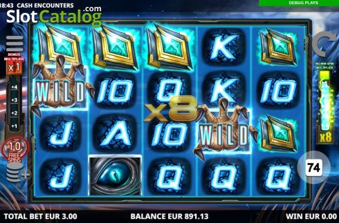 Скрин3. Cash Encounters слот