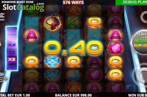 Скрин3. Diamond Blast Zone слот