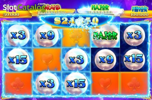 Скрин8. Pearls of Poseidon слот
