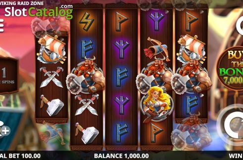 Скрин2. Viking Raid Zone слот