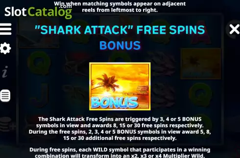 Скрин8. Savage Shark слот