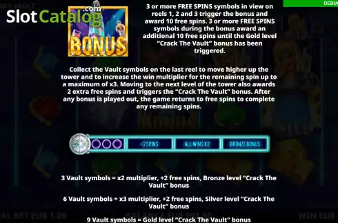 Скрин7. Sky Vault слот