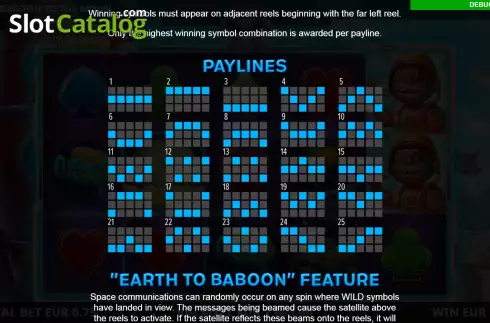 Скрин9. Baboon To The Moon слот