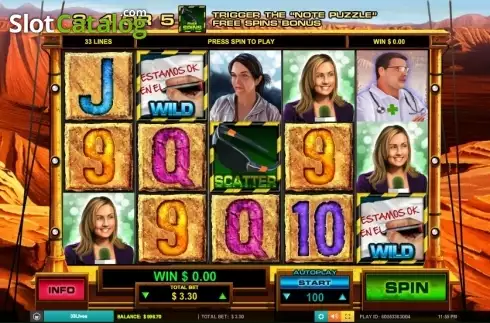 Скрин3. 33 Lives слот