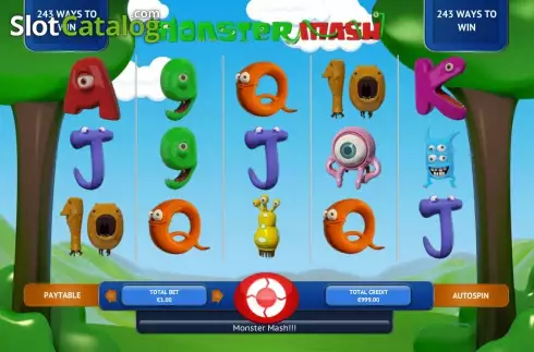 Скрин3. Monster Mash слот