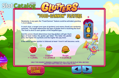 Скрин5. Glutters слот