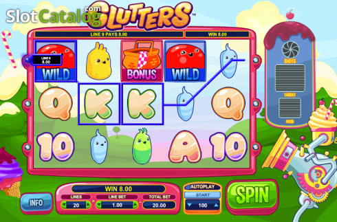 Скрин8. Glutters слот