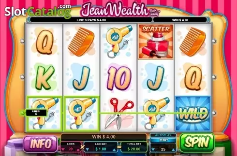 Скрин3. Jean Wealth слот
