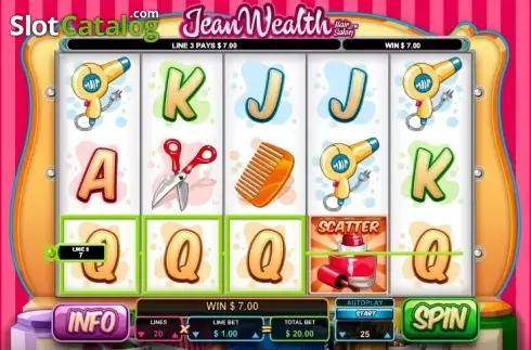 Скрин4. Jean Wealth слот