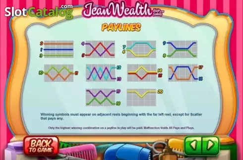 Скрин7. Jean Wealth слот