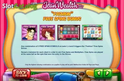 Скрин8. Jean Wealth слот