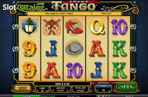 Скрин2. Lucky Tango слот