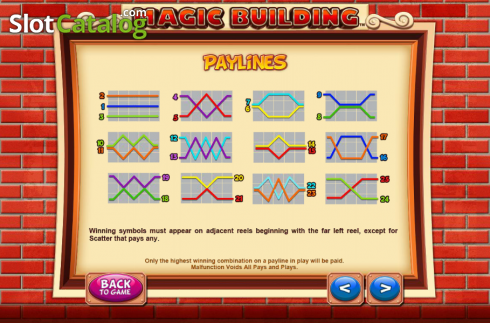 Скрин3. Magic Building слот