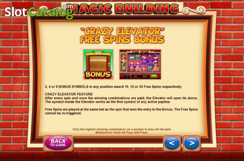 Скрин4. Magic Building слот