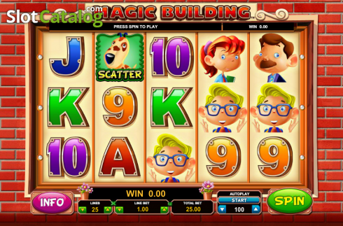 Скрин6. Magic Building слот