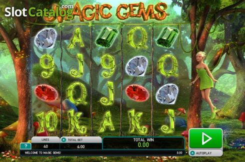 Скрин7. Magic Gems (Leander Games) слот