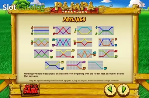 Скрин6. Pampa Treasures слот