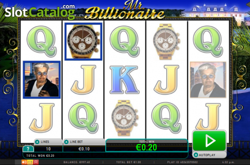 Скрин5. Mr. Billionaire слот