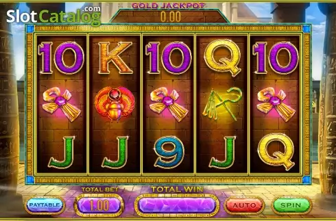 Скрин2. Cleopatra's Gold (Leander Games) слот