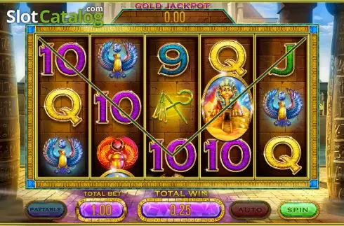 Скрин3. Cleopatra's Gold (Leander Games) слот