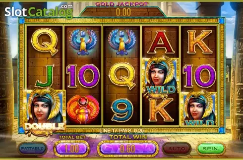 Скрин4. Cleopatra's Gold (Leander Games) слот