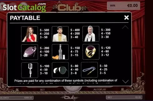 Скрин5. Kulup (Club) слот