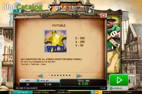 Скрин2. Wild Bandits (Leander) слот