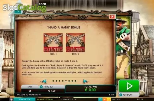 Скрин6. Wild Bandits (Leander) слот