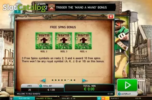 Скрин7. Wild Bandits (Leander) слот