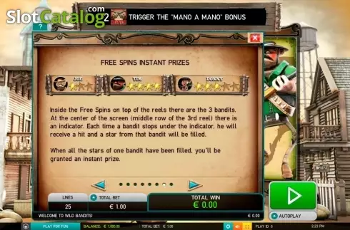 Скрин8. Wild Bandits (Leander) слот