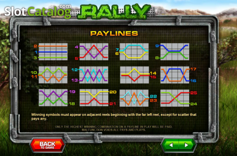 Скрин5. Rally слот