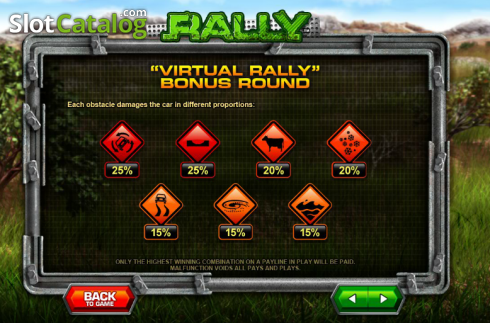 Скрин7. Rally слот