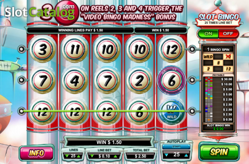Скрин3. Reely Bingo слот