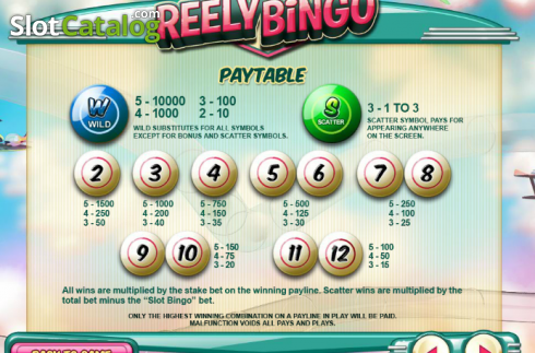 Скрин5. Reely Bingo слот