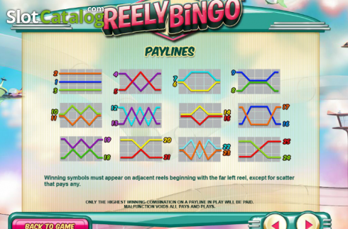 Скрин6. Reely Bingo слот
